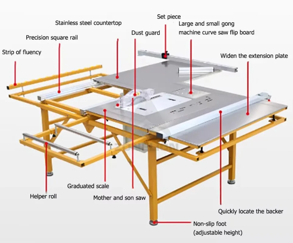 【Factory Price】Folding Woodworking Table and Dust-free Electric Saw Benches Table Saw
【Factory Price】Folding Woodworking Table and Dust-free Electric Saw Benches Table Saw