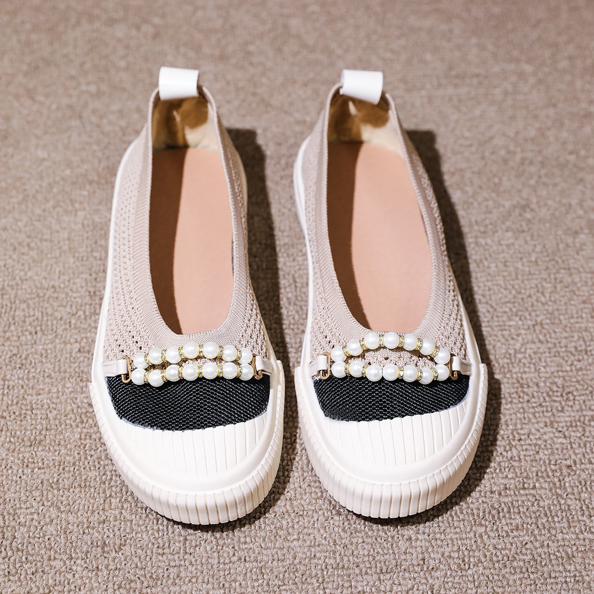 Women LowHeels Round Toe Shoes Lady Work Antiskid Hollow Woven Flats Female Concise Daily Barefoot Slip on Flat Shoes
Women LowHeels Round Toe Shoes Lady Work Antiskid Hollow Woven Flats Female Concise Daily Barefoot Slip on Flat Shoes