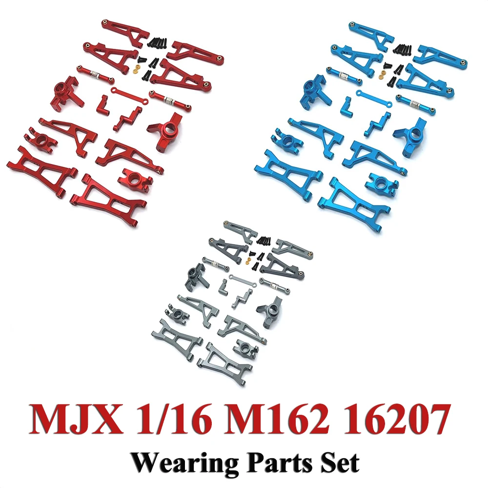 MJX 1/16 M162 16207 запасные части для радиоуправляемых автомобилей 6061 алюминиевый металлический обновленный модифицированный комплект запасных частей
MJX 1/16 M162 16207 запасные части для радиоуправляемых автомобилей 6061 алюминиевый металлический обновленный модифицированный комплект запасных частей