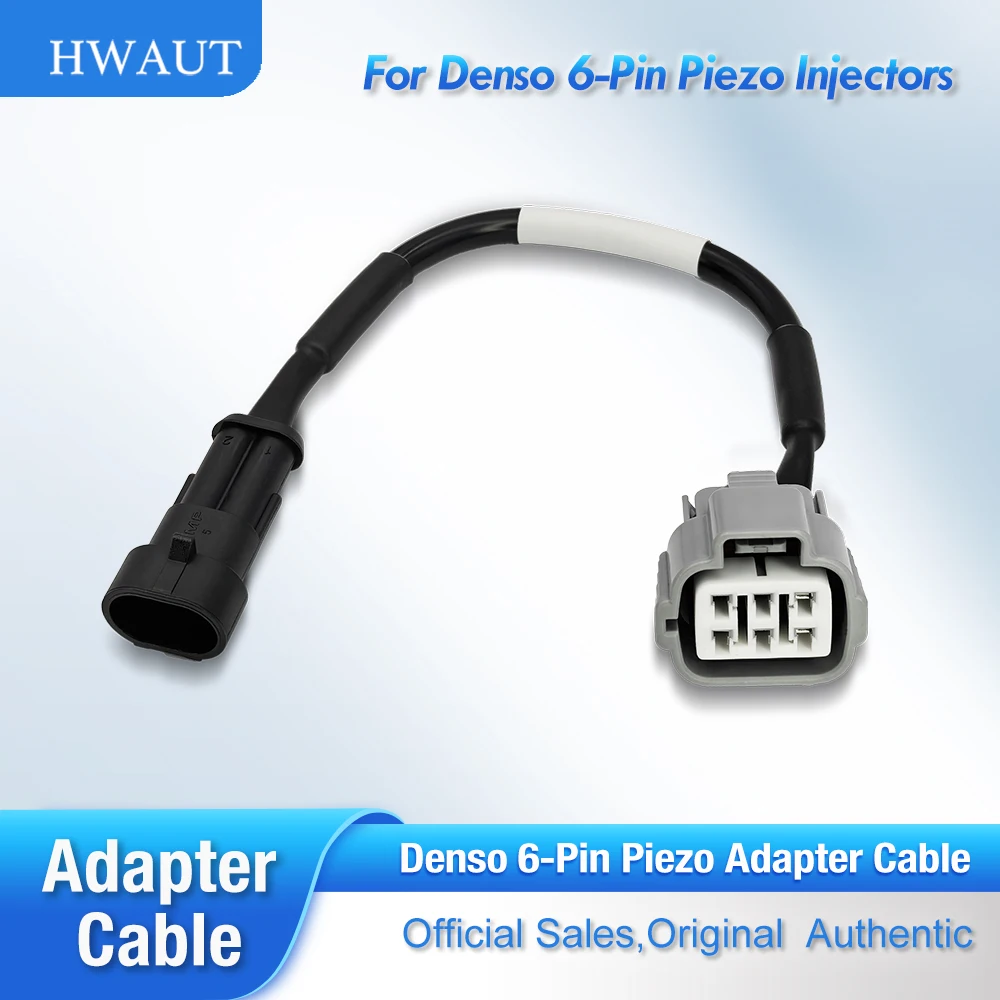 Piezo Injector Test Cable for Denso 23670-30270 6-Pin Connector to 2-Pin Male Plug Wire for Diesel Repair Diagnostic Tool
Piezo Injector Test Cable for Denso 23670-30270 6-Pin Connector to 2-Pin Male Plug Wire for Diesel Repair Diagnostic Tool