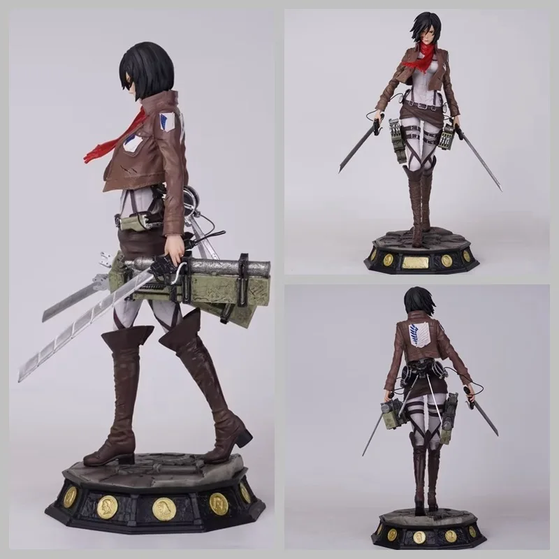 Attack On Titan Mikasa Ackerman Gk Standing Boxed Collectible Anime Statue Figurine Desktop Decoration For Adult Collectors
Attack On Titan Mikasa Ackerman Gk Standing Boxed Collectible Anime Statue Figurine Desktop Decoration For Adult Collectors