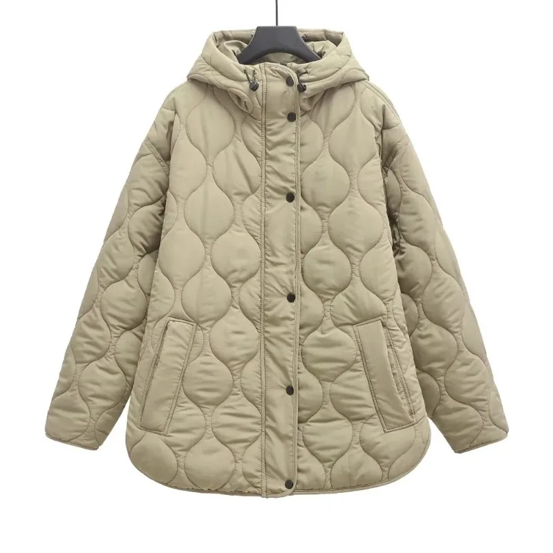 Women Loose Warm Adjustable Hood Overcoat Long Sleeves Single Breasted Side Vents At Hem Pocket Jacket Spring New Chic Coat
Women Loose Warm Adjustable Hood Overcoat Long Sleeves Single Breasted Side Vents At Hem Pocket Jacket Spring New Chic Coat