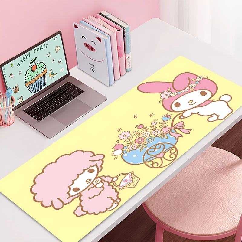 Large Gaming Customized Mouse pad My Melody Office desk mat Game keyboard pad Desk Mats Sanrio Fashion Kawaii Home Decor Girl
Large Gaming Customized Mouse pad My Melody Office desk mat Game keyboard pad Desk Mats Sanrio Fashion Kawaii Home Decor Girl