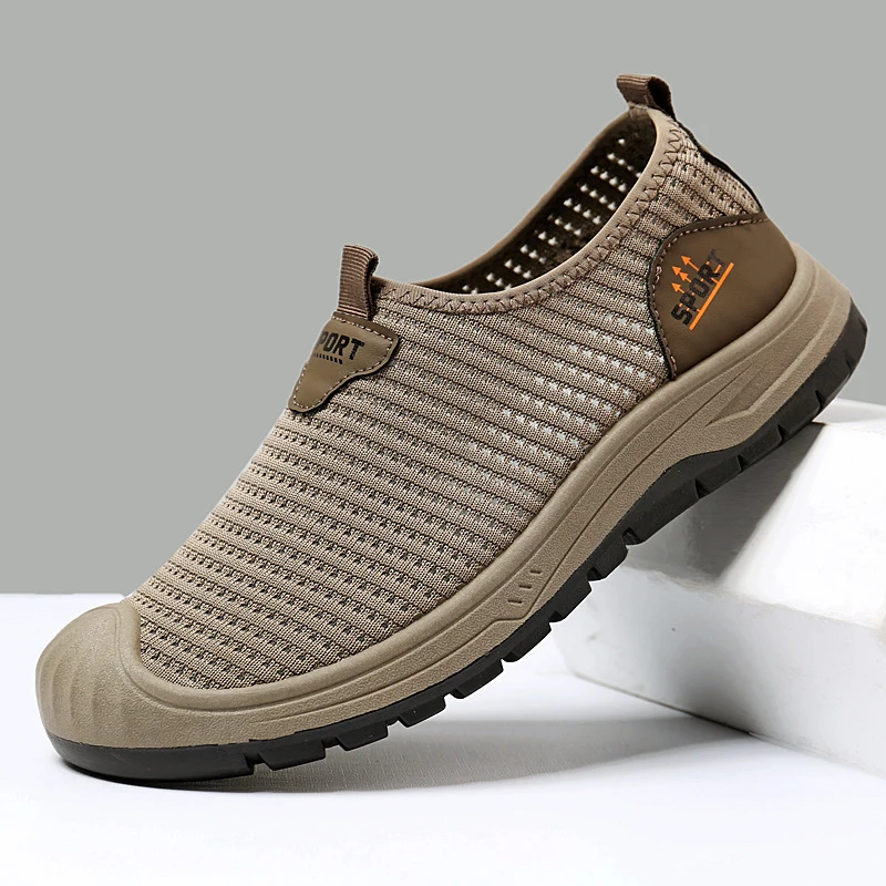 Men Mesh Outdoor Sports Shoes Summer Breathable Lightweight Anti Slip Casual Sneakers Comfortable Versatile Walking
Men Mesh Outdoor Sports Shoes Summer Breathable Lightweight Anti Slip Casual Sneakers Comfortable Versatile Walking