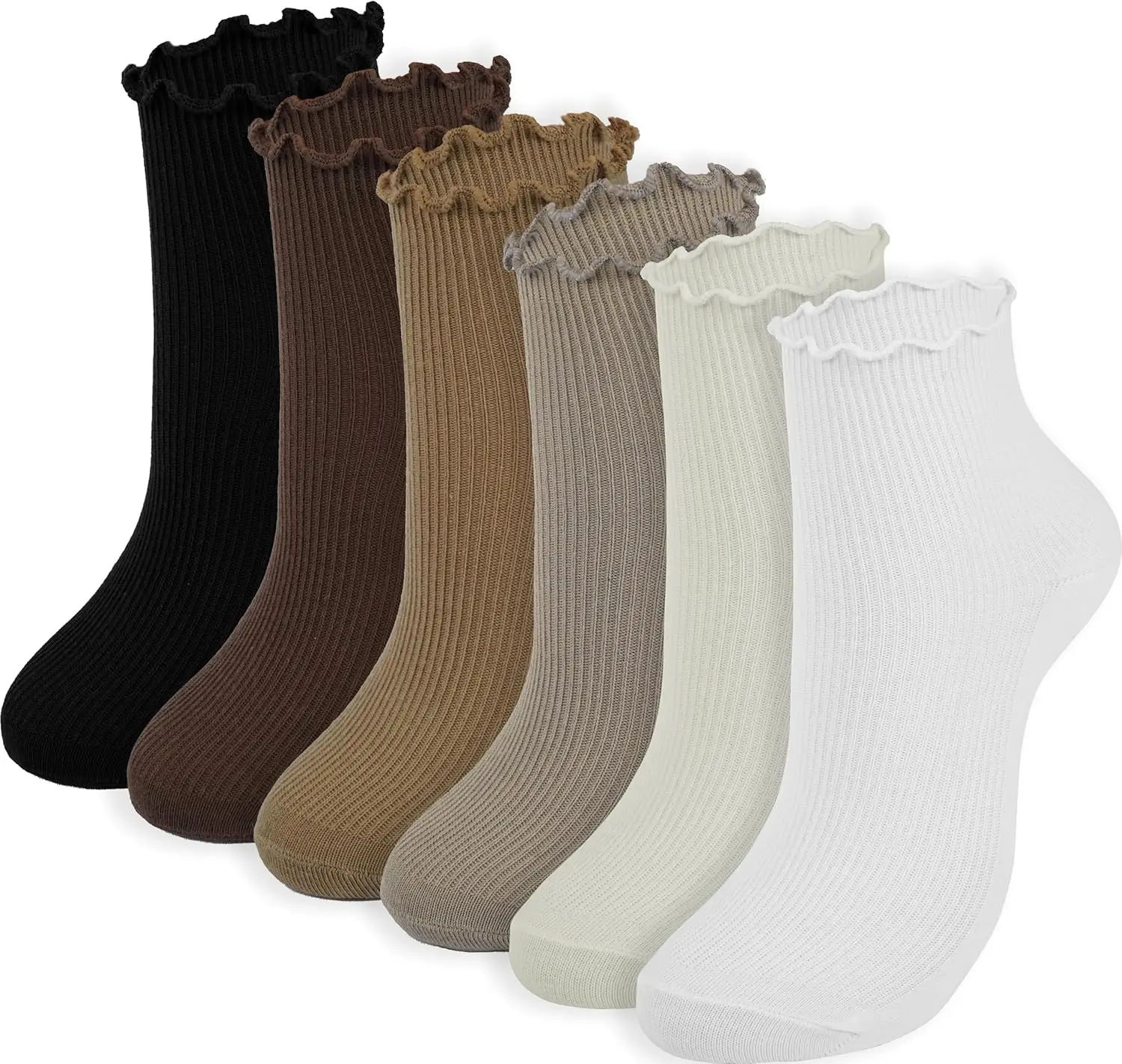 Cute Ankle Ruffle Socks for Women - Low Cut Cotton Crew Frilly Gifts
Cute Ankle Ruffle Socks for Women - Low Cut Cotton Crew Frilly Gifts