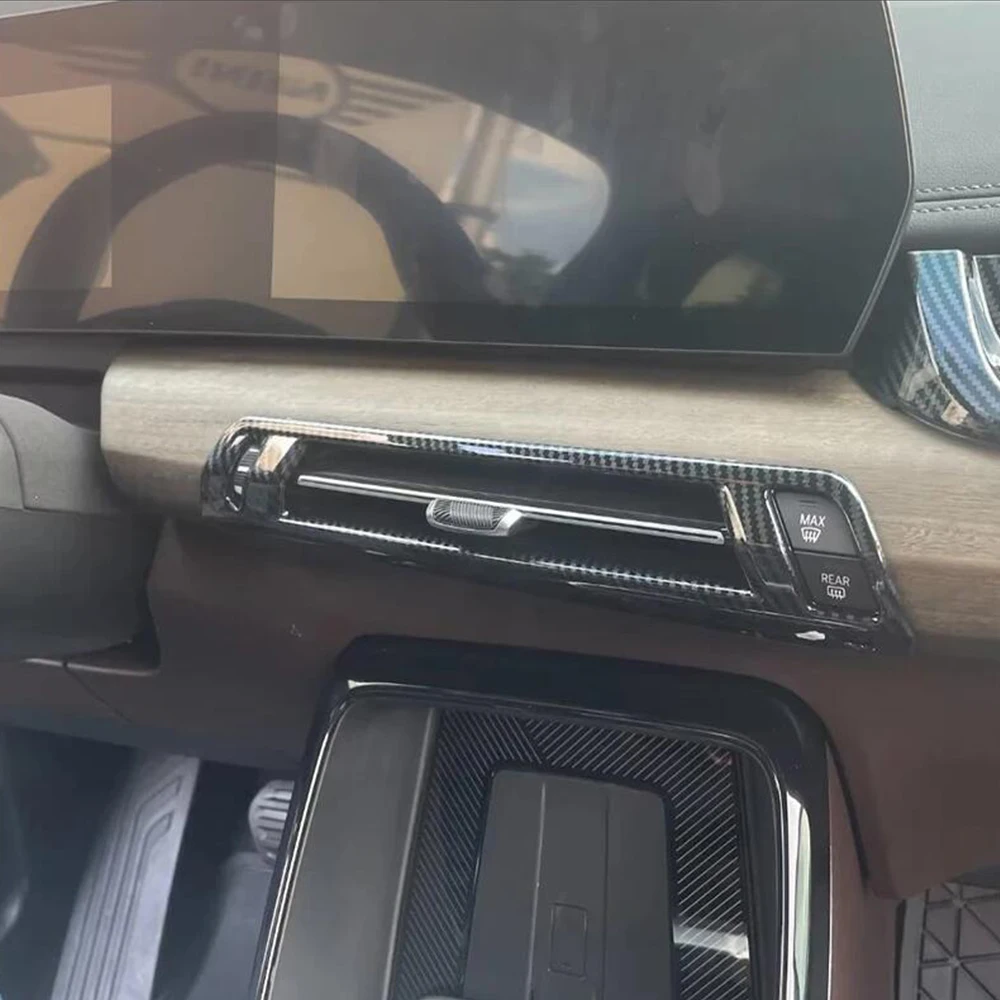 For BMW X1 U11 2023 2024 ABS Car Central Control Trim Strip Small Air Outlet Vent Cover Decoration Car Styling Accessories
For BMW X1 U11 2023 2024 ABS Car Central Control Trim Strip Small Air Outlet Vent Cover Decoration Car Styling Accessories