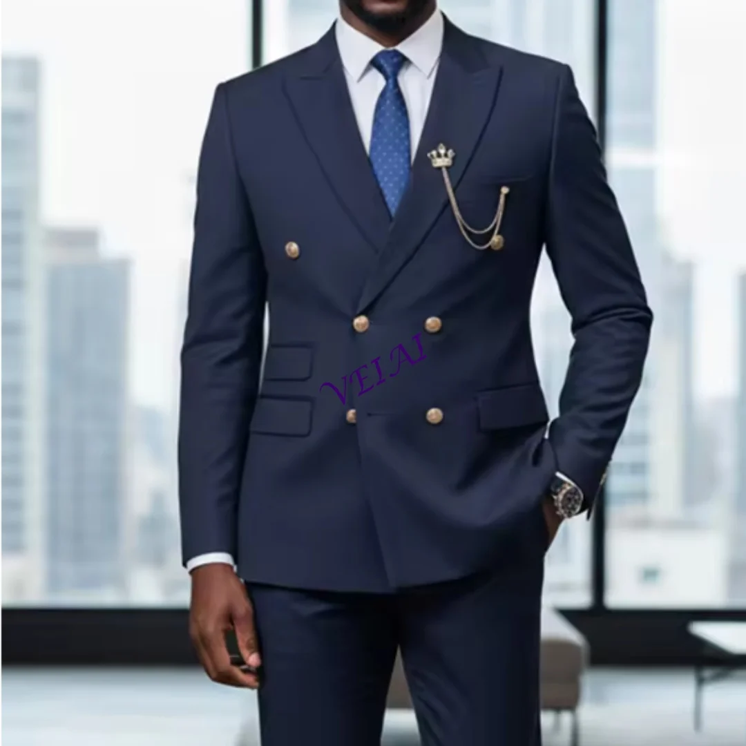 Customizeddouble-breasted Men's Suit Fashionable and Casual Slim Fit Male Groom Wedding Blazers Party Dress Jacket Coat Pants
Customizeddouble-breasted Men's Suit Fashionable and Casual Slim Fit Male Groom Wedding Blazers Party Dress Jacket Coat Pants