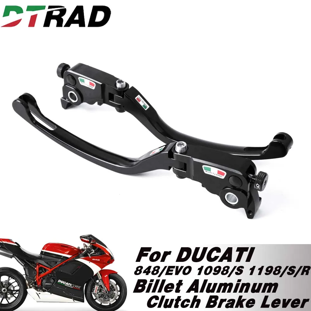 Регулируемый шарнирный рычаг тормозной муфты, гоночный RCS, складная ручка для DUCATI 848/EVO 1098/S Tricolor 1198/S/R
Регулируемый шарнирный рычаг тормозной муфты, гоночный RCS, складная ручка для DUCATI 848/EVO 1098/S Tricolor 1198/S/R
