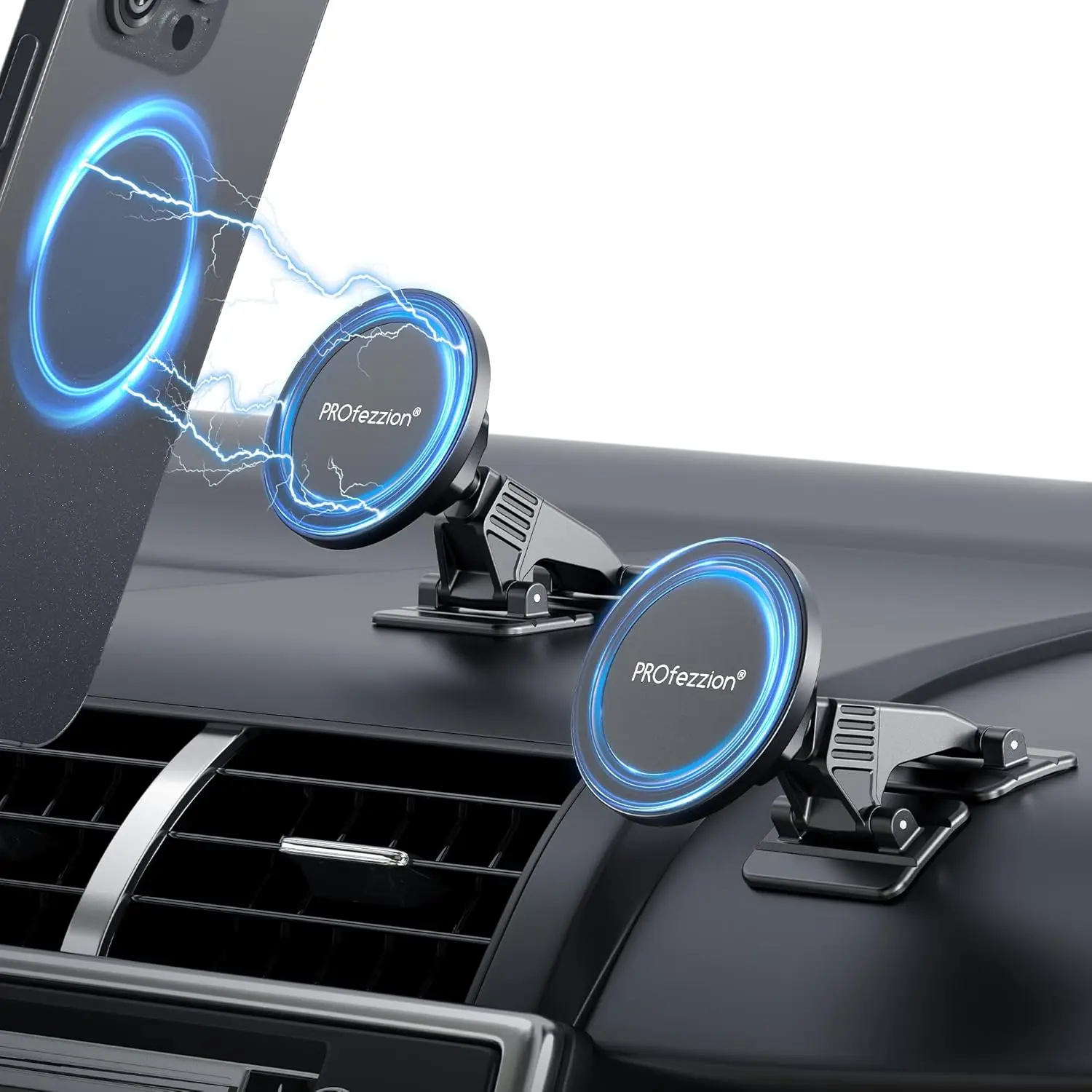 Автомобильное крепление MagSafe, 2 шт., магнитный держатель для телефона для iPhone 17/16/15/14/13/12 Pro Max и всех телефонов
Автомобильное крепление MagSafe, 2 шт., магнитный держатель для телефона для iPhone 17/16/15/14/13/12 Pro Max и всех телефонов