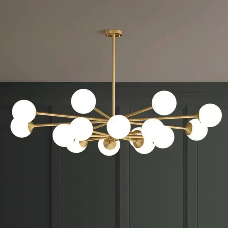 Nordic Glass Ball Pendant Led Lights for Living Bedroom Dining Room Home Decor Chandelier Hanging Lamp Indoor Ceiling Supsension
Nordic Glass Ball Pendant Led Lights for Living Bedroom Dining Room Home Decor Chandelier Hanging Lamp Indoor Ceiling Supsension