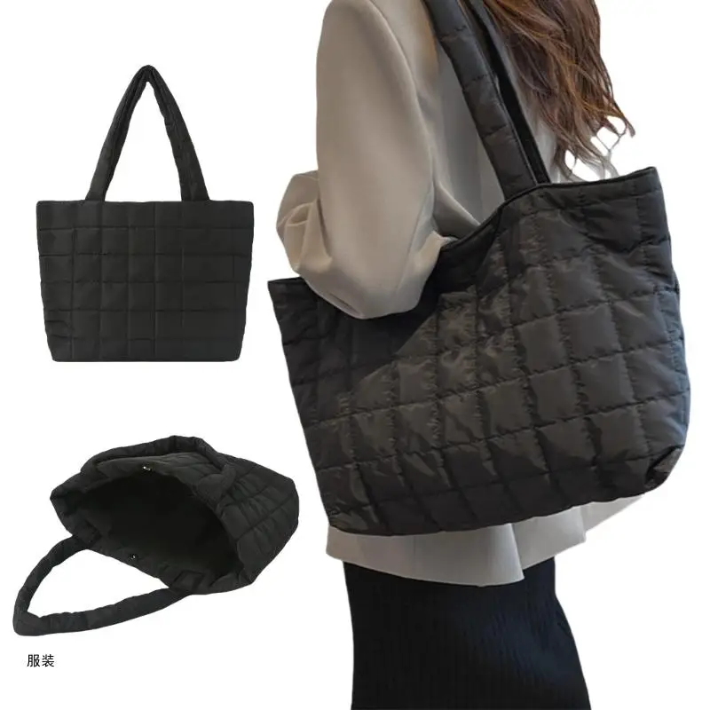 D0UD Women Bag Large Capacity Armpit Bag Quilted Shoulder Bag Padded Handbag All-matching Shopping Dating Bag Work Bag
D0UD Women Bag Large Capacity Armpit Bag Quilted Shoulder Bag Padded Handbag All-matching Shopping Dating Bag Work Bag