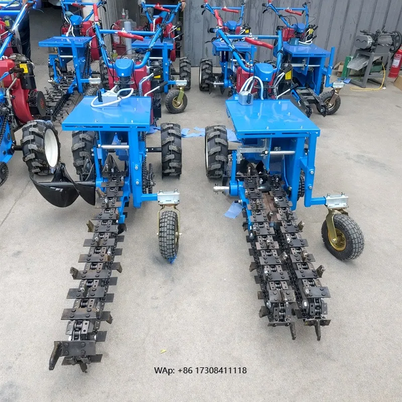 Hand-Held Chain Trencher Portable Ground Cutting Machine for Irrigation Cable and Pipe Installation
Hand-Held Chain Trencher Portable Ground Cutting Machine for Irrigation Cable and Pipe Installation