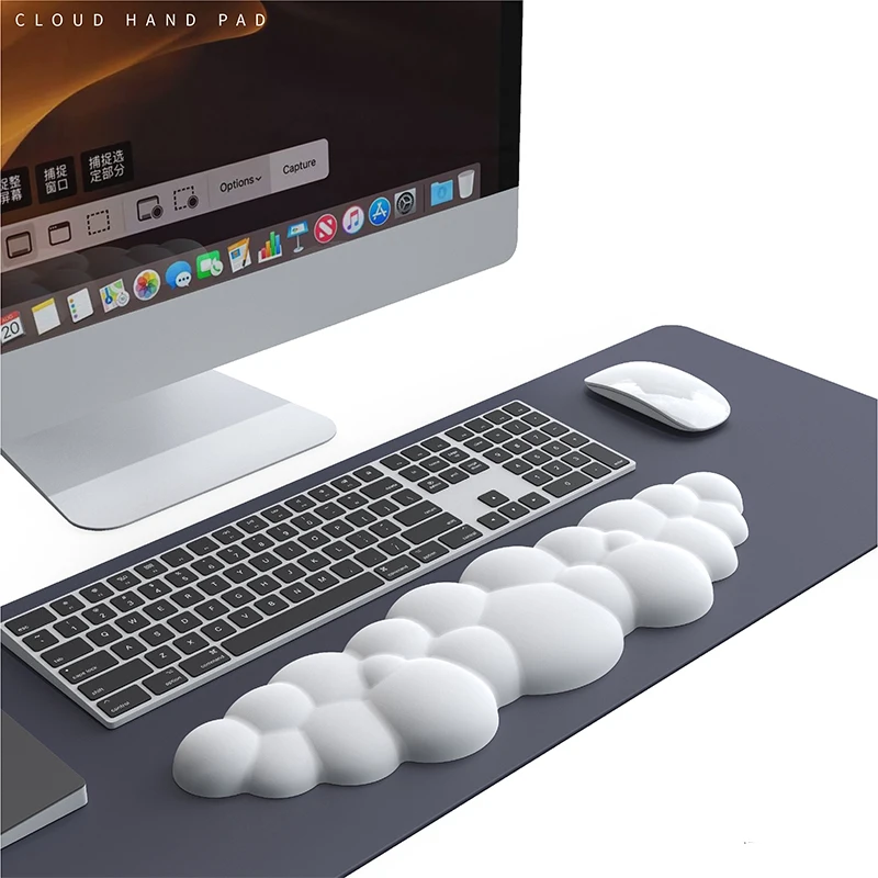 Explosive Cloud Wrist Rest Mouse Pad PU Rubber Non-slip Bottom Keyboard Hand Rest for 100 Keys 87 Keys 68keys Keyboard Mousepad
Explosive Cloud Wrist Rest Mouse Pad PU Rubber Non-slip Bottom Keyboard Hand Rest for 100 Keys 87 Keys 68keys Keyboard Mousepad