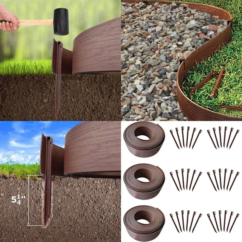 4-дюймовая коричневая катушка для окантовки ландшафта с 36 шипами для доски для террасы
4-дюймовая коричневая катушка для окантовки ландшафта с 36 шипами для доски для террасы