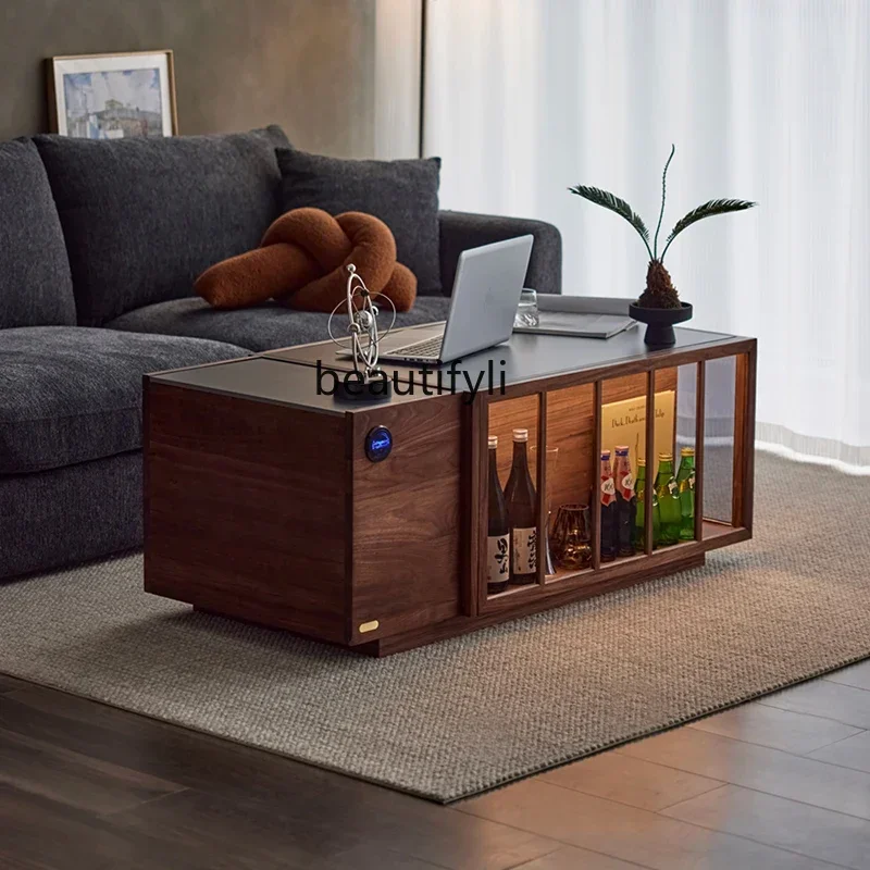 NEW Lifting coffee table New Chinese-style household solid wood rock slab tea table Integrated modern intelligent tea table
NEW Lifting coffee table New Chinese-style household solid wood rock slab tea table Integrated modern intelligent tea table