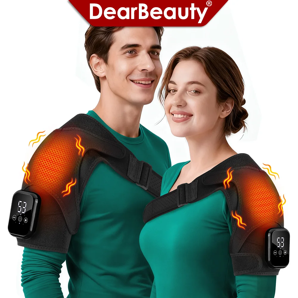 Electric Heating Shoulder Massager Heated Shoulder Brace Vibration Shoulder Massage Support Belt Strap for Arm Muscle Relaxation
Electric Heating Shoulder Massager Heated Shoulder Brace Vibration Shoulder Massage Support Belt Strap for Arm Muscle Relaxation