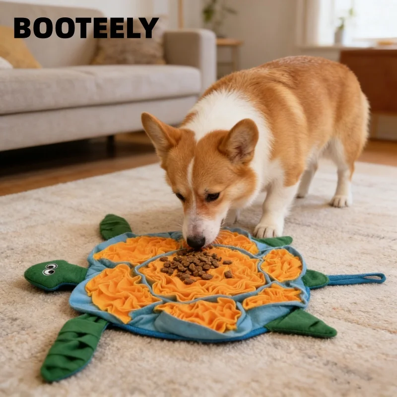 Коврик для нюхания BOOTEELY с дизайном черепахи, развивающая игрушка-головоломка для собак, моющийся коврик для поиска корма, для снятия скуки и тревоги
Коврик для нюхания BOOTEELY с дизайном черепахи, развивающая игрушка-головоломка для собак, моющийся коврик для поиска корма, для снятия скуки и тревоги
