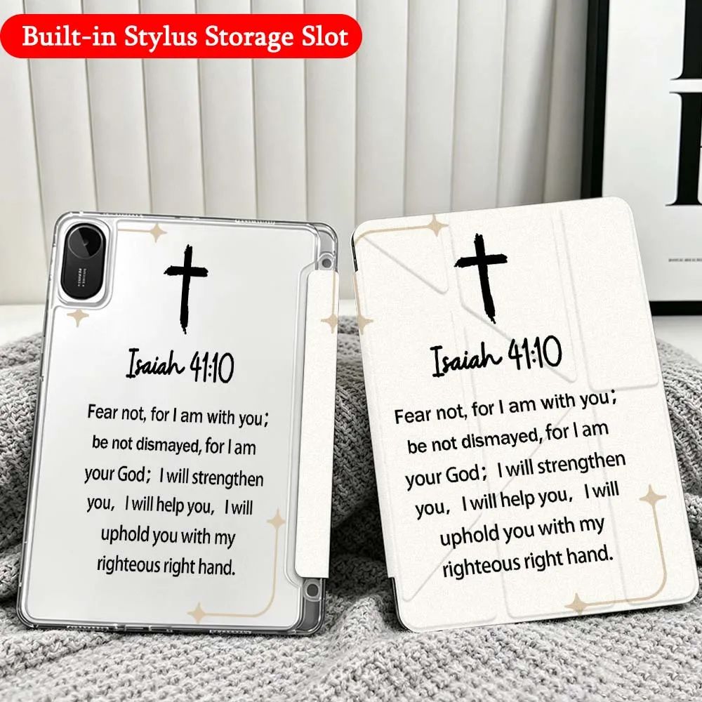 Dark Cross Bible Verse Case For Xiaomi Redmi Poco Pad 5 6 7 8 Pro SE 11 11.2 12.1 Inch Transparent Y-Shaped Folding Tablet
Dark Cross Bible Verse Case For Xiaomi Redmi Poco Pad 5 6 7 8 Pro SE 11 11.2 12.1 Inch Transparent Y-Shaped Folding Tablet