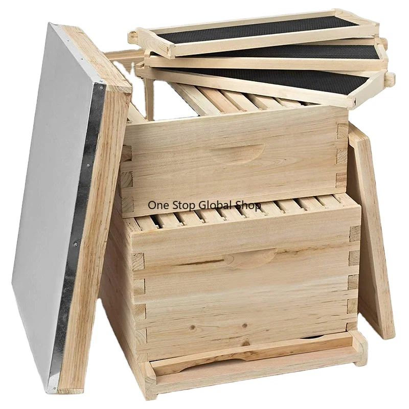 Factory Price Chinese Fir 10 Frame Langstroth Beehive Kit Bee Hives
Factory Price Chinese Fir 10 Frame Langstroth Beehive Kit Bee Hives