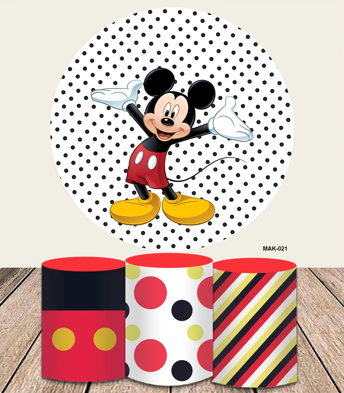 Red Mickey Mouse Polyester Circle Backdrop Family Kids Birthday Party Photography Backgrounds Photo Studio Custom Elasticity
Red Mickey Mouse Polyester Circle Backdrop Family Kids Birthday Party Photography Backgrounds Photo Studio Custom Elasticity