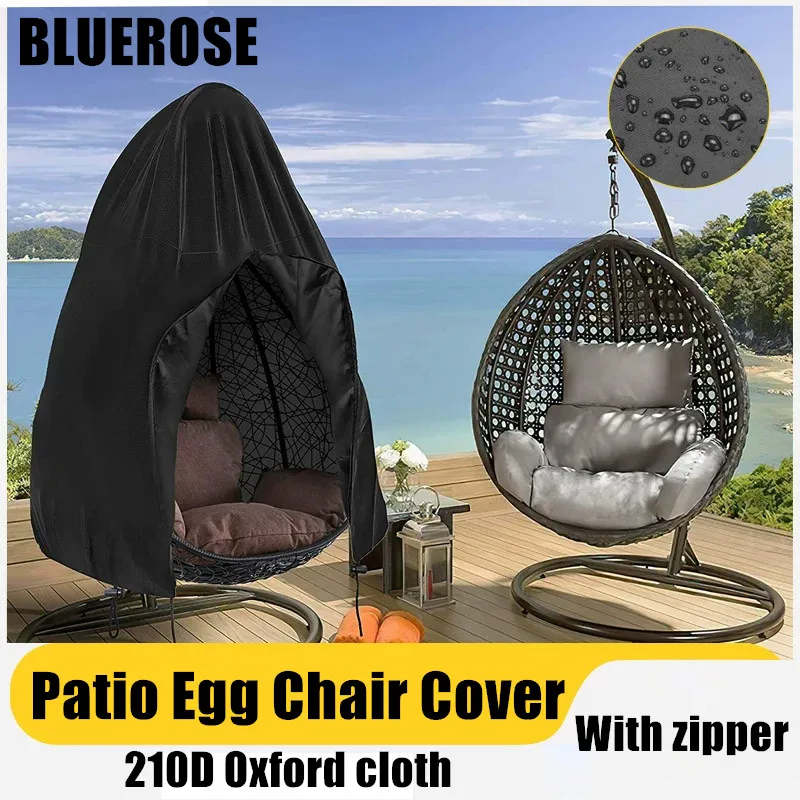 Patio Egg Chair Cover Sunshade & Zipper-equipped Swing Egg Chair Cover All-season Outdoor Single-seat Wicker Egg Chair Cover
Patio Egg Chair Cover Sunshade & Zipper-equipped Swing Egg Chair Cover All-season Outdoor Single-seat Wicker Egg Chair Cover