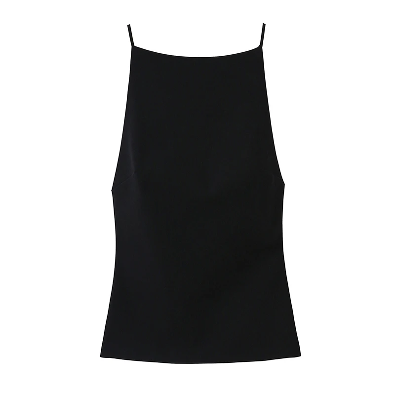 YENKYE Back Bow Black Top Women Sleeveless O Neck High Street Camis Sexy Tank Tops
YENKYE Back Bow Black Top Women Sleeveless O Neck High Street Camis Sexy Tank Tops
