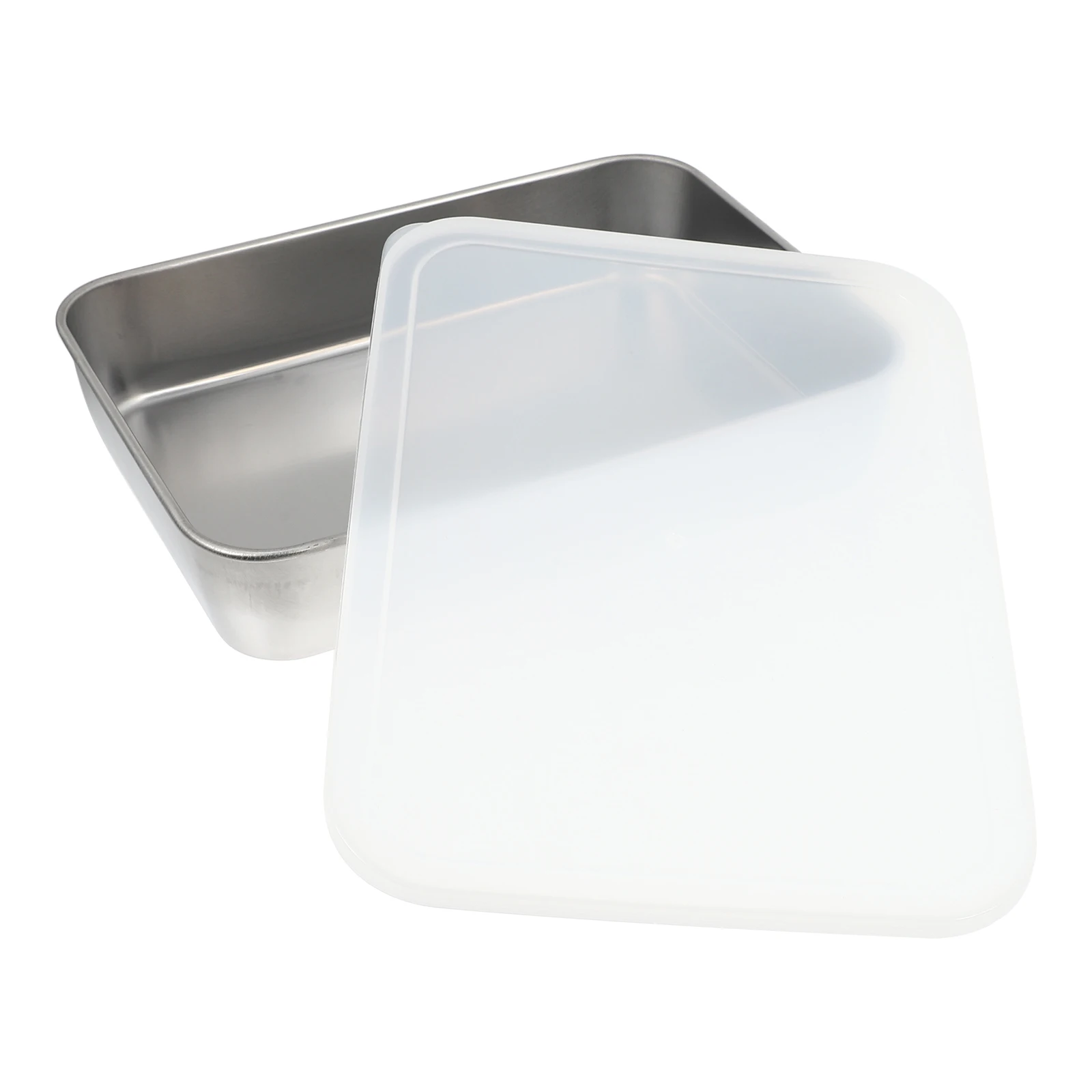 Stainless Steel Cake Pan Baking Keeping Box Bread Mould Food Plate Kitchen Tool Multi Use High Temp Resistance
Stainless Steel Cake Pan Baking Keeping Box Bread Mould Food Plate Kitchen Tool Multi Use High Temp Resistance