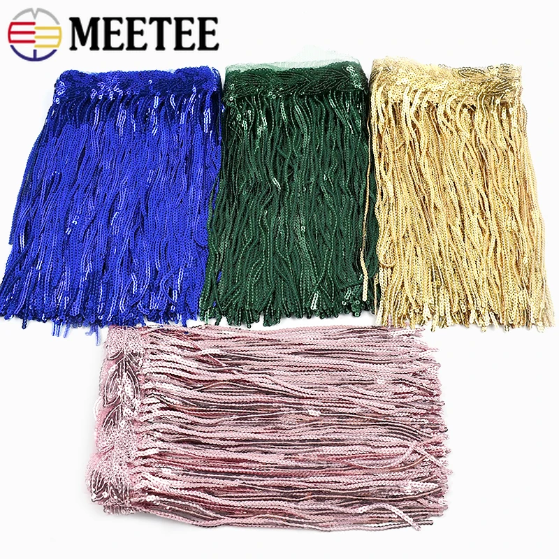 2/5Yards 20cm Sequin Tassel Lace Trim for Dance Dress Sewing Wedding Clothes Ribbon Fabric Accessories Garment Decoration Craft
2/5Yards 20cm Sequin Tassel Lace Trim for Dance Dress Sewing Wedding Clothes Ribbon Fabric Accessories Garment Decoration Craft