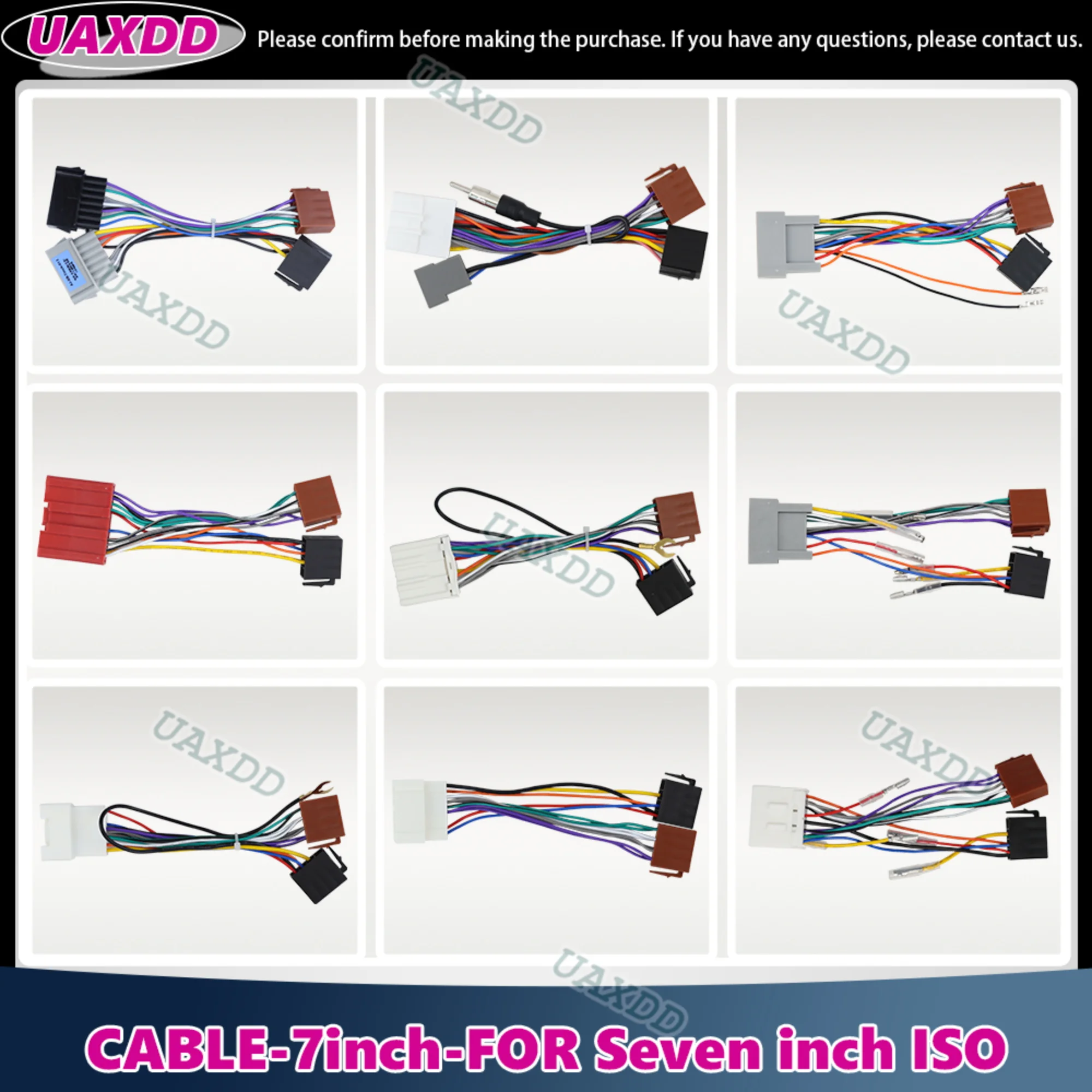 Car FOR Honda Chrysler JEEP DODGE Mitsubishi Mazda Nissan SUBARU ASX V73 X-Trail city versatile and universal 7 inch ISO cable
Car FOR Honda Chrysler JEEP DODGE Mitsubishi Mazda Nissan SUBARU ASX V73 X-Trail city versatile and universal 7 inch ISO cable
