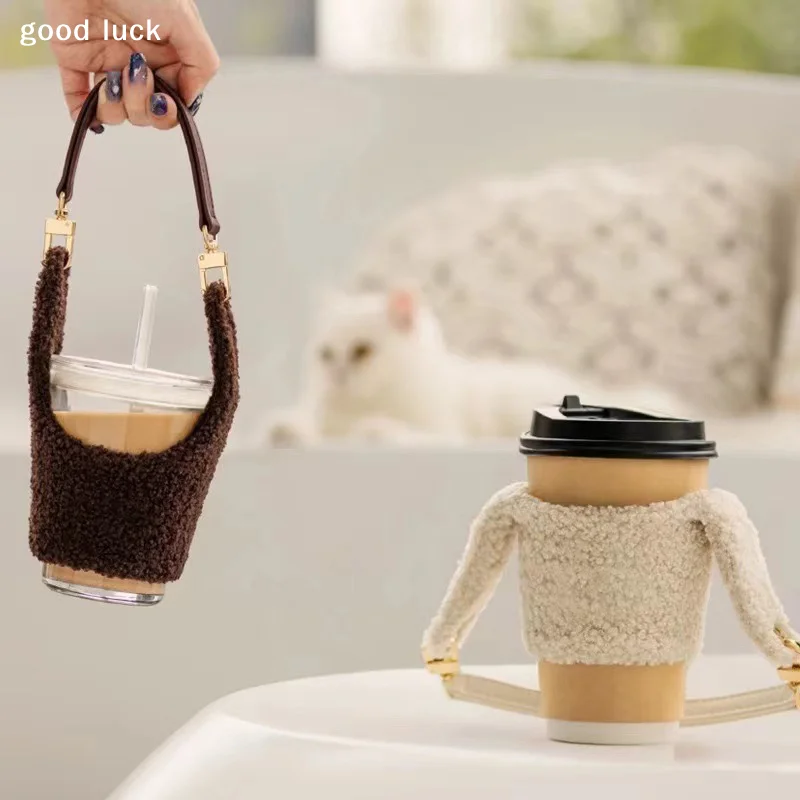 Furry Cup Sleeve Holder, Reusable Detachable Coffee Cup Cozy With Handle & Magic Strap For 30/40oz Tumblers
Furry Cup Sleeve Holder, Reusable Detachable Coffee Cup Cozy With Handle & Magic Strap For 30/40oz Tumblers
