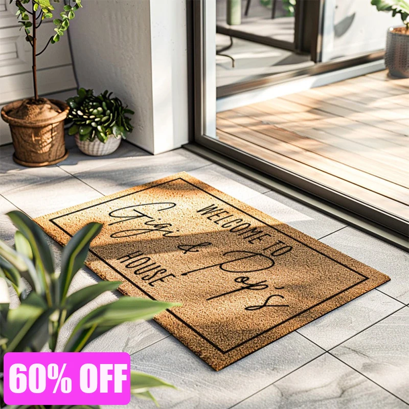 Customizable Imitation Coconut Shell Silk Insole Coconut Shell Dust Removal and Mud Scraping Personalized Coconut Fiber Door Mat
Customizable Imitation Coconut Shell Silk Insole Coconut Shell Dust Removal and Mud Scraping Personalized Coconut Fiber Door Mat