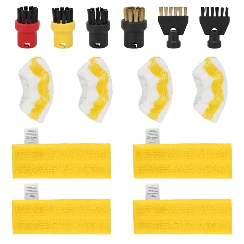 【NEW PRODUCTS TO BE RELEASED IN 2026 】Upgraded Steam Cleaner Accessories Microfiber Mop Cloths Nozzle Brush Head(For Karcher Eas
【NEW PRODUCTS TO BE RELEASED IN 2026 】Upgraded Steam Cleaner Accessories Microfiber Mop Cloths Nozzle Brush Head(For Karcher Eas