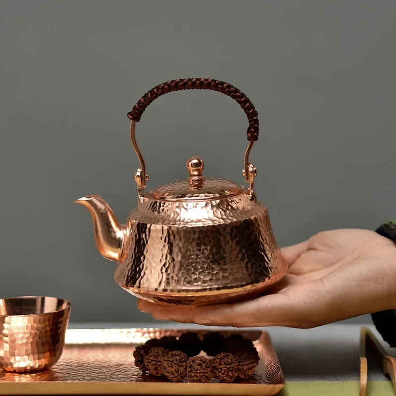 Japanese Small Pure Copper Teapot, Retro Mini Bubble Tea Pot, Handmade Copper Kettle, Handle Play Pot, Kung Fu Tea Table Gift
Japanese Small Pure Copper Teapot, Retro Mini Bubble Tea Pot, Handmade Copper Kettle, Handle Play Pot, Kung Fu Tea Table Gift