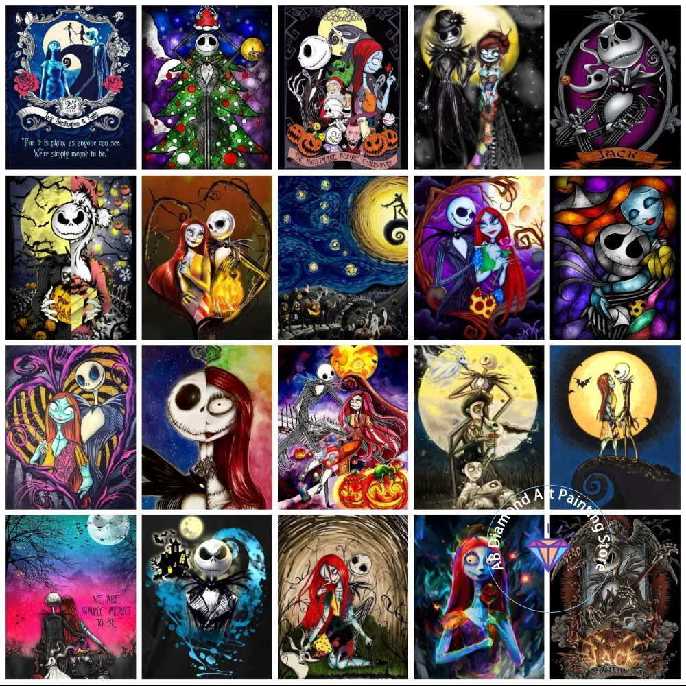 The Nightmare Before Christmas AB Diamond Painting Kit Square Round Diamond 5D DIY Mosaic Handmade Art Gift Home Decoration
The Nightmare Before Christmas AB Diamond Painting Kit Square Round Diamond 5D DIY Mosaic Handmade Art Gift Home Decoration