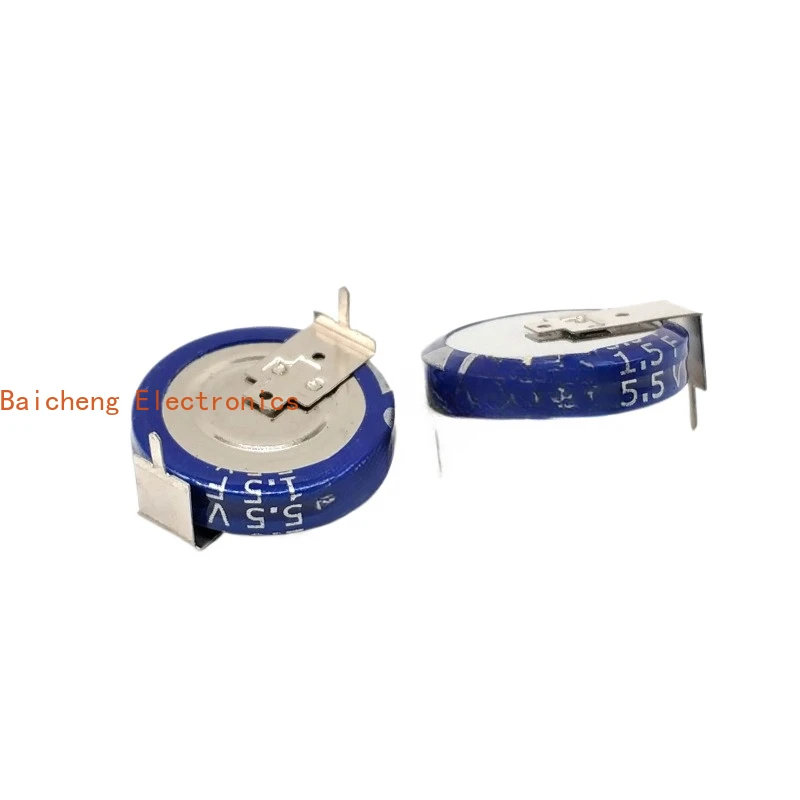 10PCS H-type Farad capacitor 5.5V0.3F 0.47F5.5V1F 1.5F 2F button memory capacitor
10PCS H-type Farad capacitor 5.5V0.3F 0.47F5.5V1F 1.5F 2F button memory capacitor