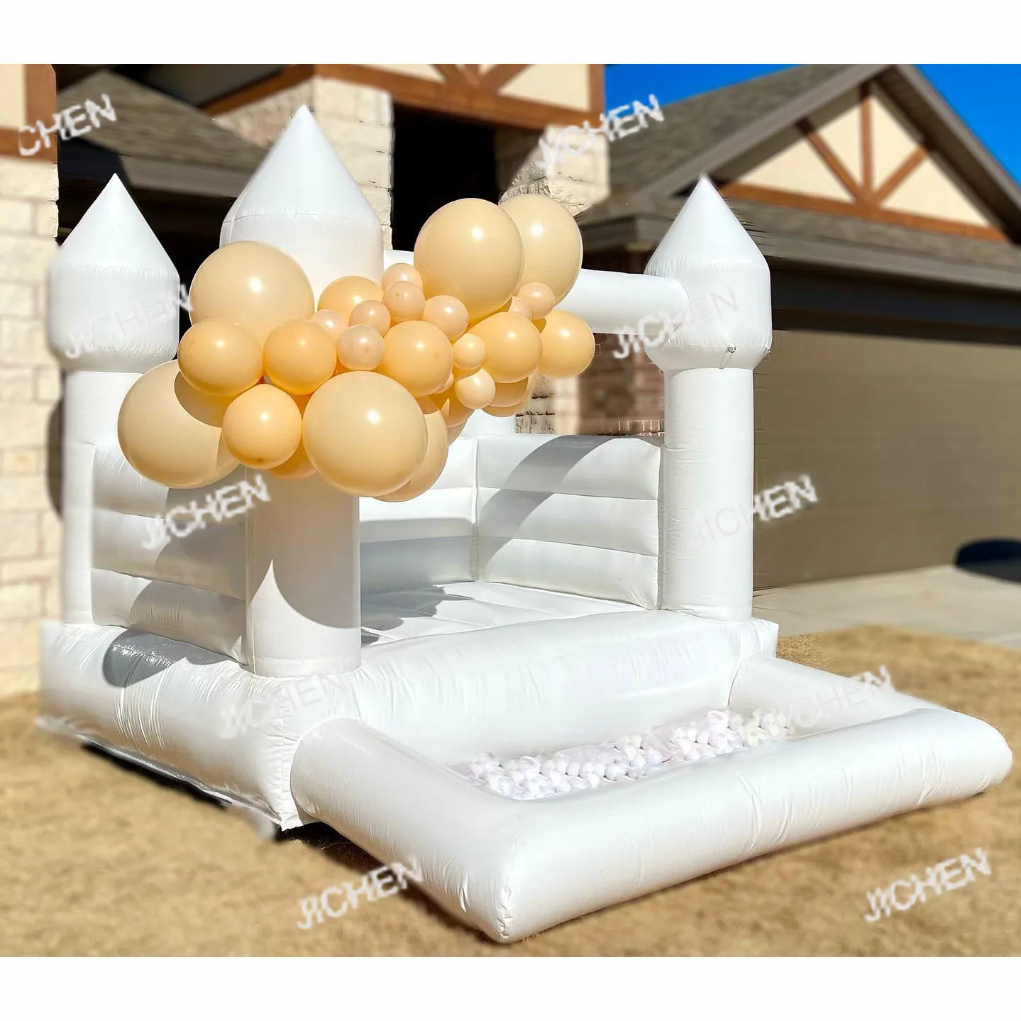 Надувной батут-замок коммерческий, 10х8 футов, белый, с бассейном для шариков, мини-батут для вечеринок
Надувной батут-замок коммерческий, 10х8 футов, белый, с бассейном для шариков, мини-батут для вечеринок