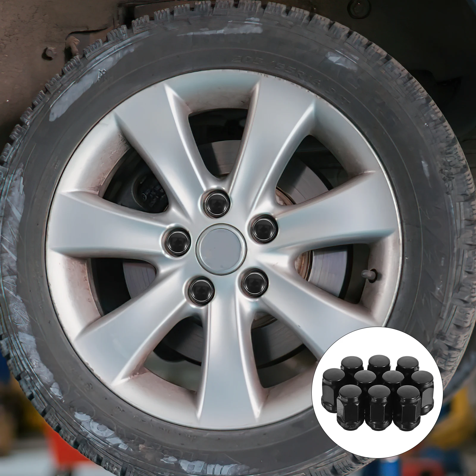 10Pcs Chrome Lug Nut Covers Durable Car Wheel Nut Protector Lug Bolt Caps Truck Accessories Car Exterior Accessories
10Pcs Chrome Lug Nut Covers Durable Car Wheel Nut Protector Lug Bolt Caps Truck Accessories Car Exterior Accessories