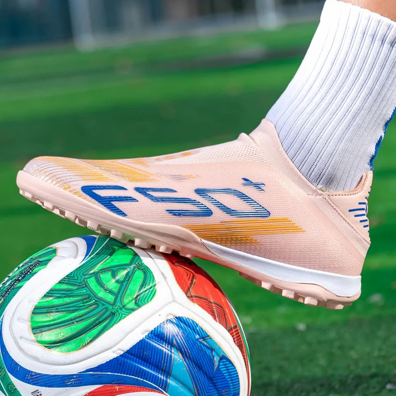 New Men's Football Boots Comfortable Indoor Non-Slip Adult Futsal Cleats Professional Soccer Shoes Ultralight Turf Grass Sport
New Men's Football Boots Comfortable Indoor Non-Slip Adult Futsal Cleats Professional Soccer Shoes Ultralight Turf Grass Sport