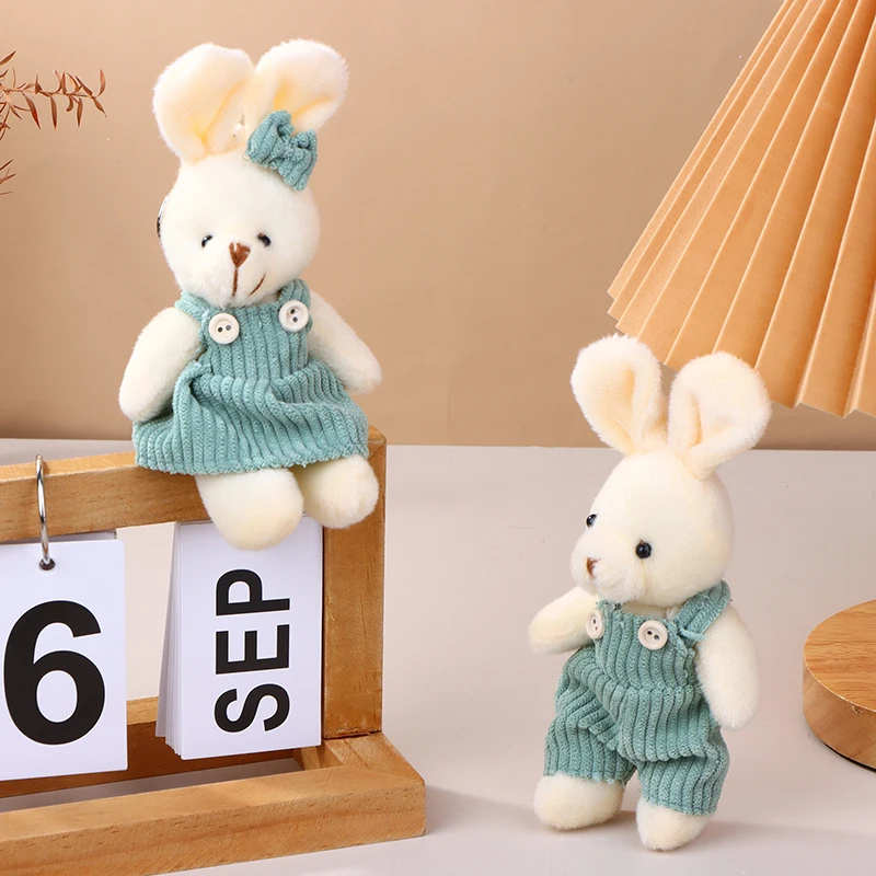 Cute Couple Rabbit Plush Toy Cartoon Bunny Pendant Soft Stuffed Doll Keychain Car Key Ring Backpack Bag Decor Kid Gift
Cute Couple Rabbit Plush Toy Cartoon Bunny Pendant Soft Stuffed Doll Keychain Car Key Ring Backpack Bag Decor Kid Gift