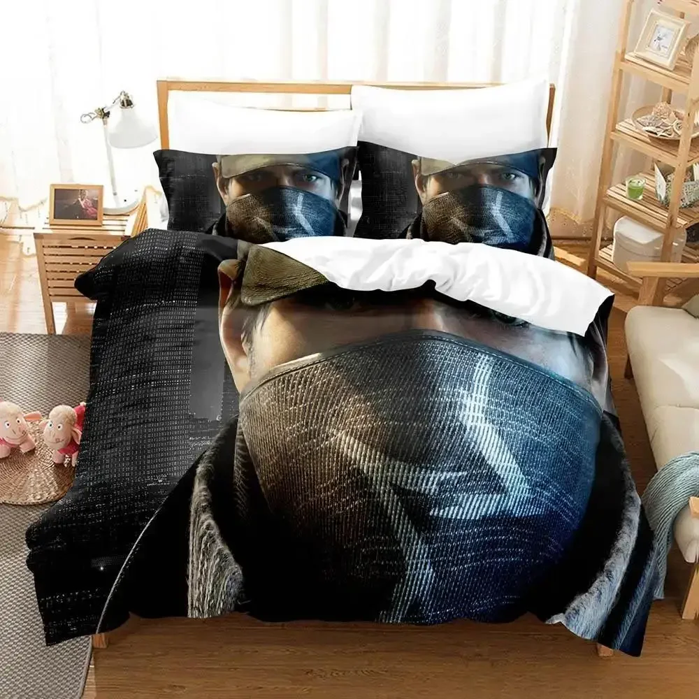 3d Print Game Watch Dogs Bedding Set Single Twin Full Queen King Size Bed Set Adult Kid Bedroom Duvet cover Sets Home Textiles
3d Print Game Watch Dogs Bedding Set Single Twin Full Queen King Size Bed Set Adult Kid Bedroom Duvet cover Sets Home Textiles