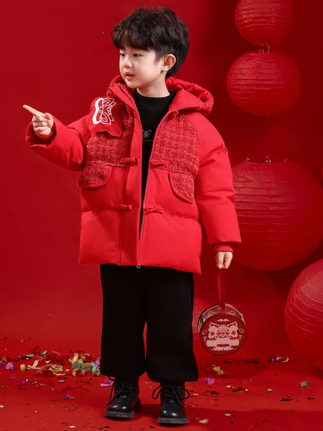 Children's Winter Puffer Cotton Jaet New Year Visiting Clothes Boys' down Cotton Coat Baby New Year Outfit Waterproof Thi...
Children's Winter Puffer Cotton Jaet New Year Visiting Clothes Boys' down Cotton Coat Baby New Year Outfit Waterproof Thi...