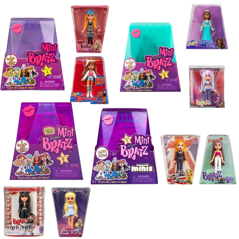 New Surprise Doll MGA Miniverse Mini Bratz Series Collectible Dolls Each Pack of 2 Mini Bratz Toy Set Gifts for Girls
New Surprise Doll MGA Miniverse Mini Bratz Series Collectible Dolls Each Pack of 2 Mini Bratz Toy Set Gifts for Girls