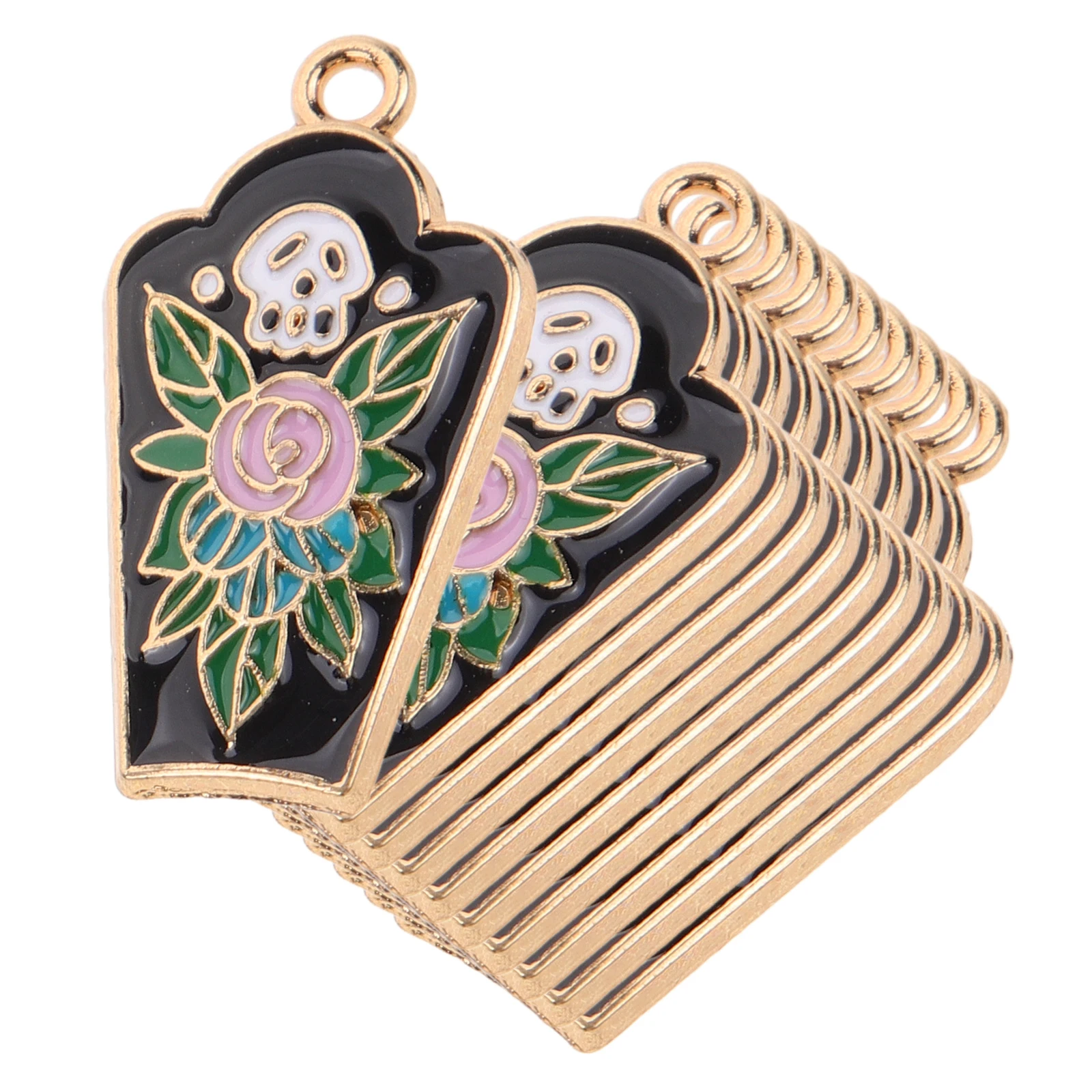 10 Pcs Coffin Earrings Connector Charms for Jewellery Making Halloween Jewelry Accessory Diy Small Pendant Alloy Dangle
10 Pcs Coffin Earrings Connector Charms for Jewellery Making Halloween Jewelry Accessory Diy Small Pendant Alloy Dangle