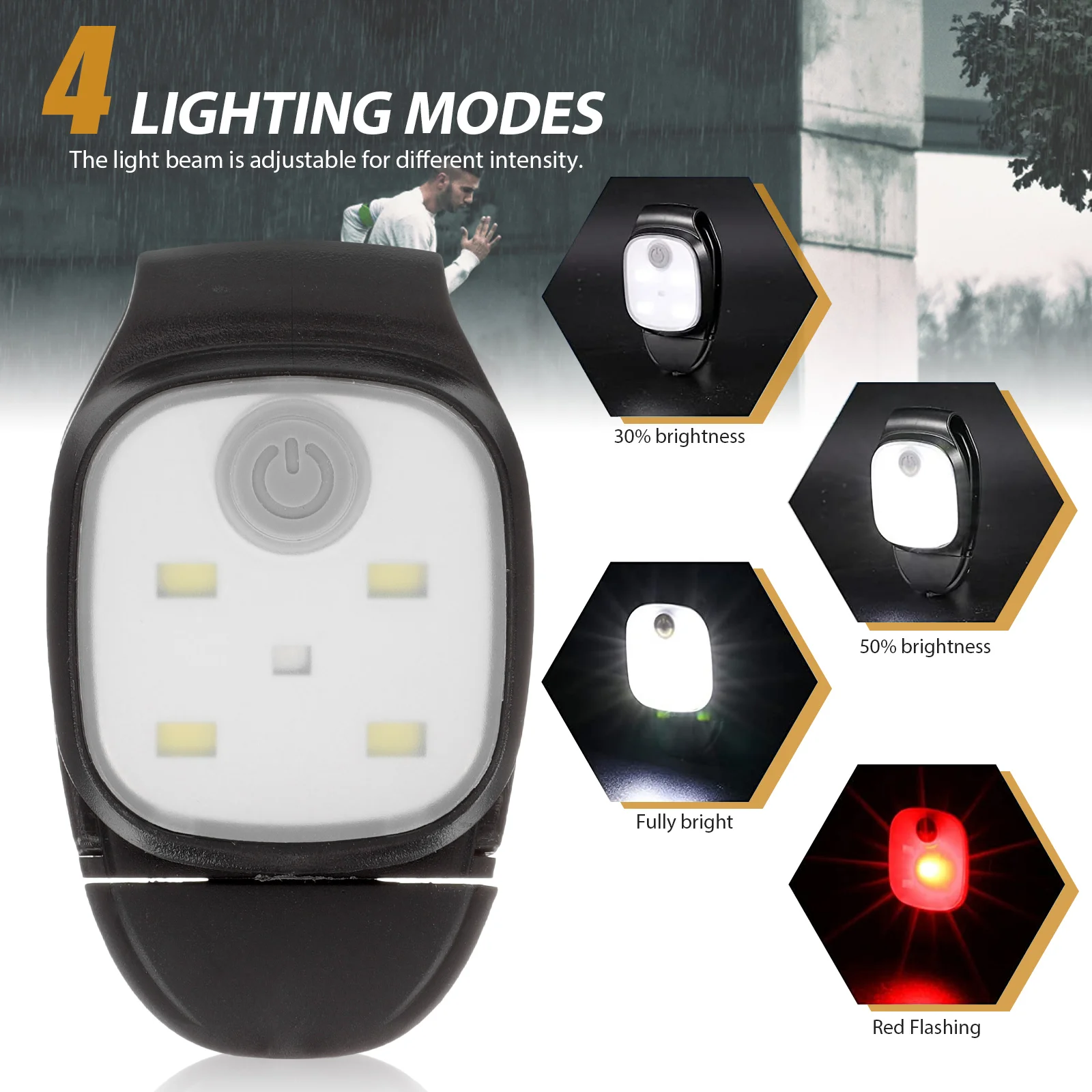 2 Pcs Running Lights Led Rechargeable Camping for Runners Lamp Stainless Steel Portable
2 Pcs Running Lights Led Rechargeable Camping for Runners Lamp Stainless Steel Portable