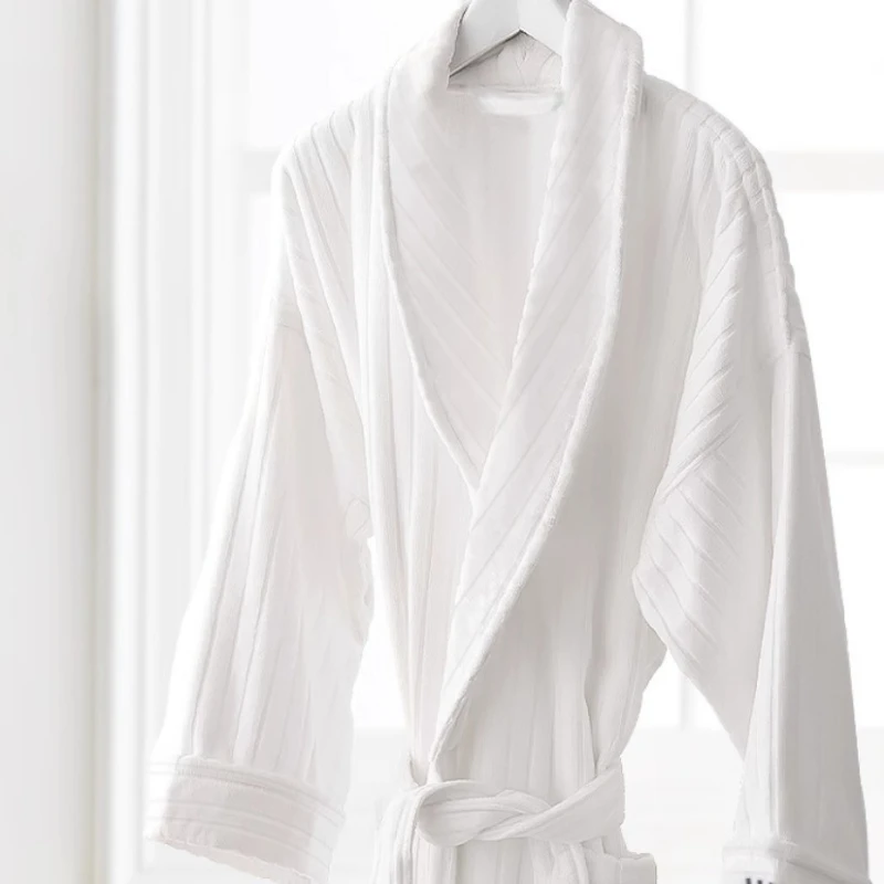 Cotton Waffle Patterned Bathrobe High Quality Embroidery Water Absorption and Quick Drying Bathrobe for Couples Multi Colors
Cotton Waffle Patterned Bathrobe High Quality Embroidery Water Absorption and Quick Drying Bathrobe for Couples Multi Colors
