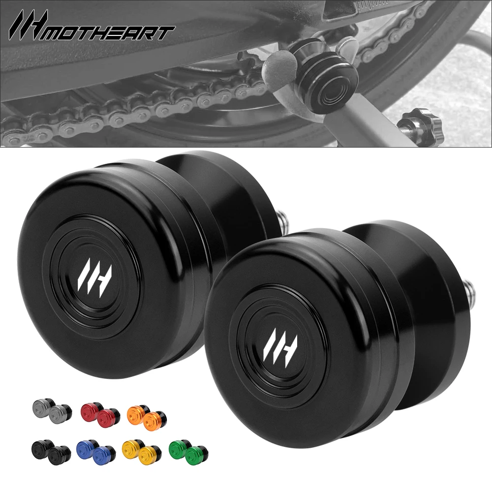 M10 Motorcycle Swingarm Spools Accessories CNC Aluminum Paddock Stand Sliders for Rear Swingarm Protection Accessories