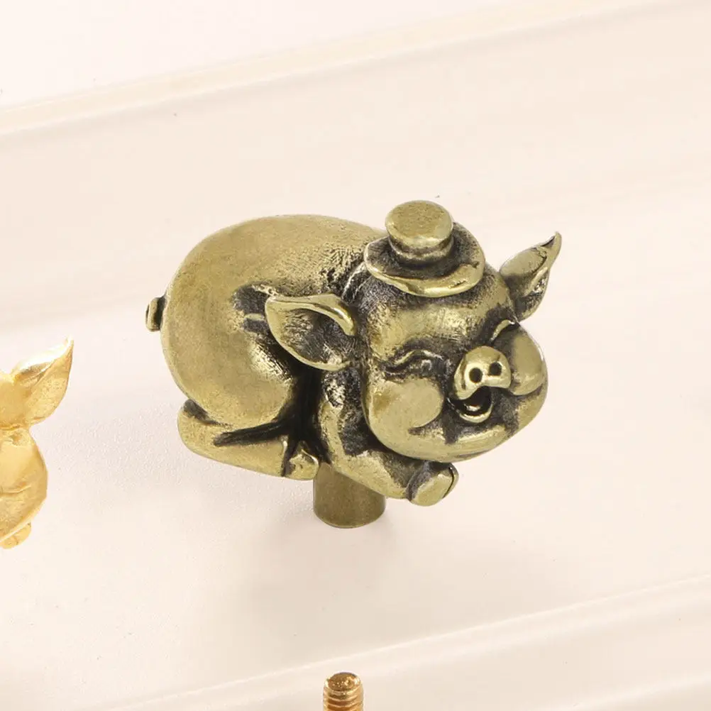 1Set Brass Pig Cabinet Handles Vintage Chinese Lucky Charm Door Pulls Drawer Knobs Wardrobe Dresser Kitchen Decor Hardware
1Set Brass Pig Cabinet Handles Vintage Chinese Lucky Charm Door Pulls Drawer Knobs Wardrobe Dresser Kitchen Decor Hardware