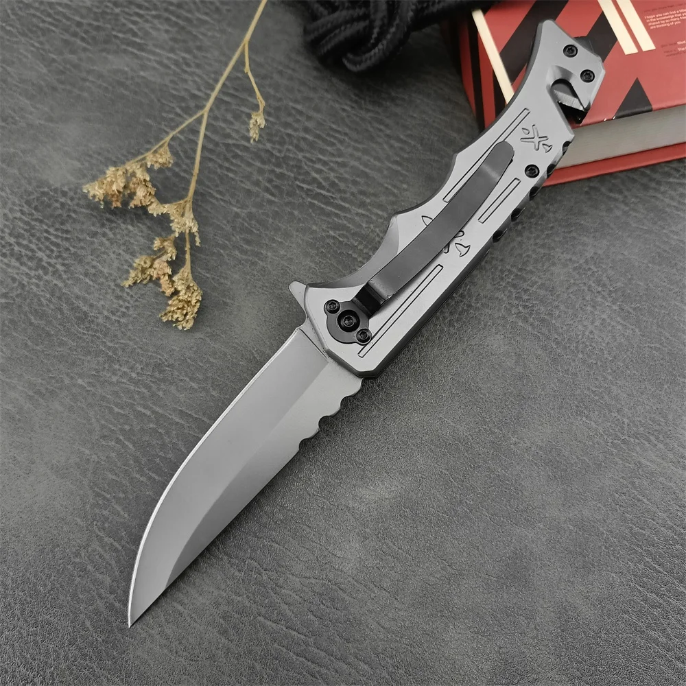 Outdoor F131 Folding Pocket Knife Tactical Military 5Cr13Mov Blade 420 handles Combat Utility Camping Hunting Knives Multi Tools
Outdoor F131 Folding Pocket Knife Tactical Military 5Cr13Mov Blade 420 handles Combat Utility Camping Hunting Knives Multi Tools
