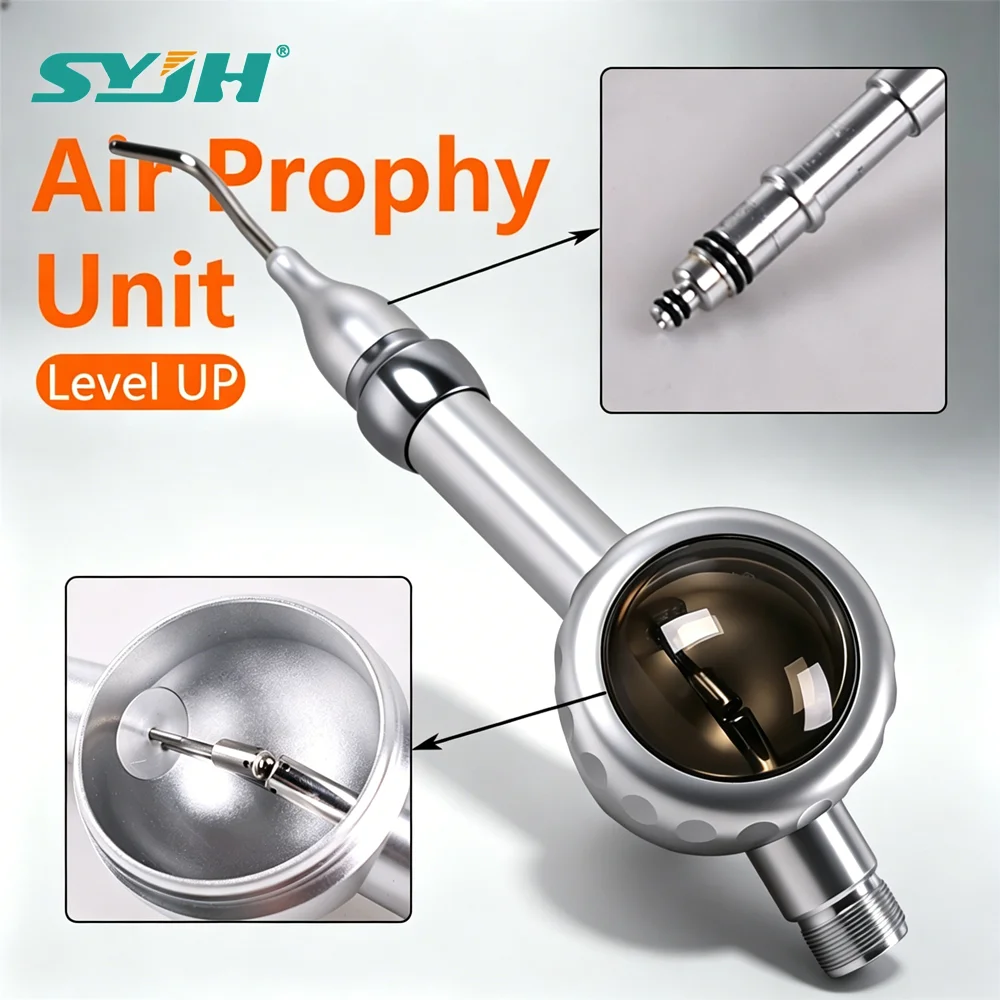 SYJH 2/4 Holes Dental Equipment Air Prophy Unit Teeth Whitening Spray Polisher Jet Sandblasting Gun Oral Hygiene Tool
SYJH 2/4 Holes Dental Equipment Air Prophy Unit Teeth Whitening Spray Polisher Jet Sandblasting Gun Oral Hygiene Tool