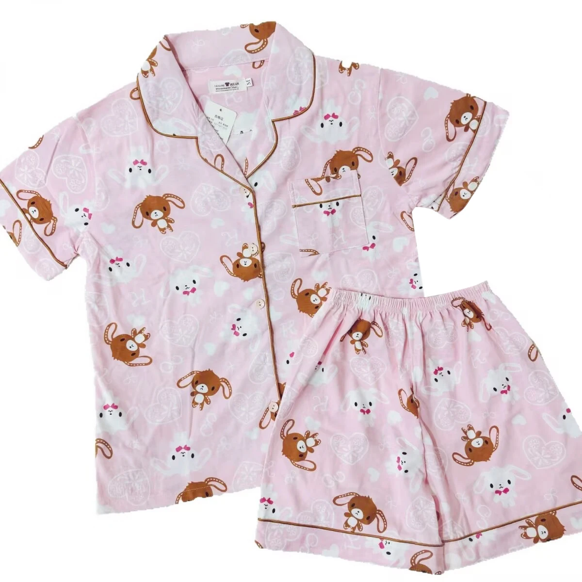 Sugarbunnies Pajama Sets Loungewear Shorts Pink Spring Summer Kawaii Cute Clothes for Women Girls
Sugarbunnies Pajama Sets Loungewear Shorts Pink Spring Summer Kawaii Cute Clothes for Women Girls